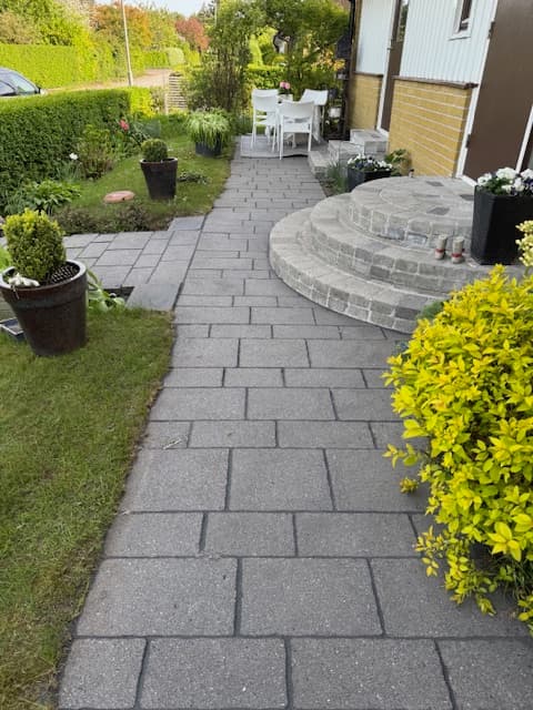 Stentvätt i Stångby