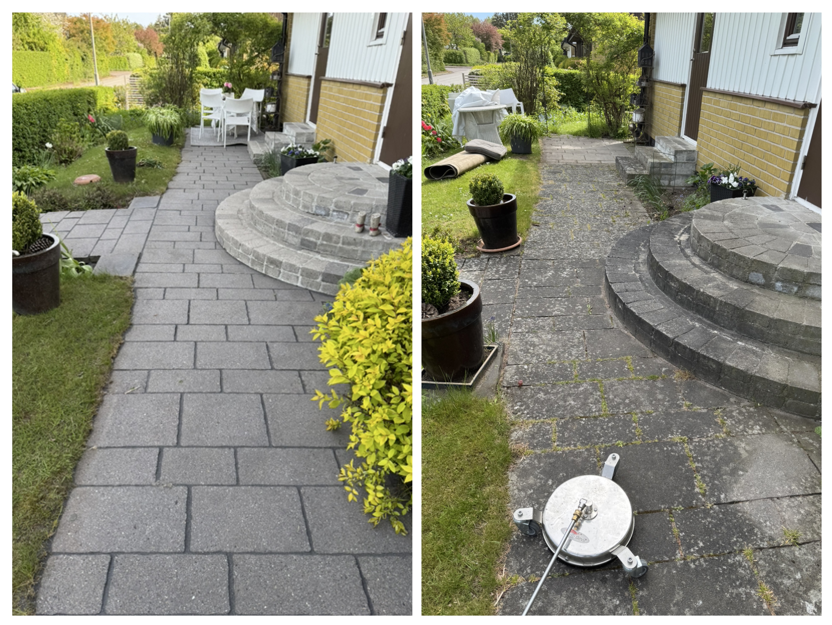 Stentvätt i Stångby