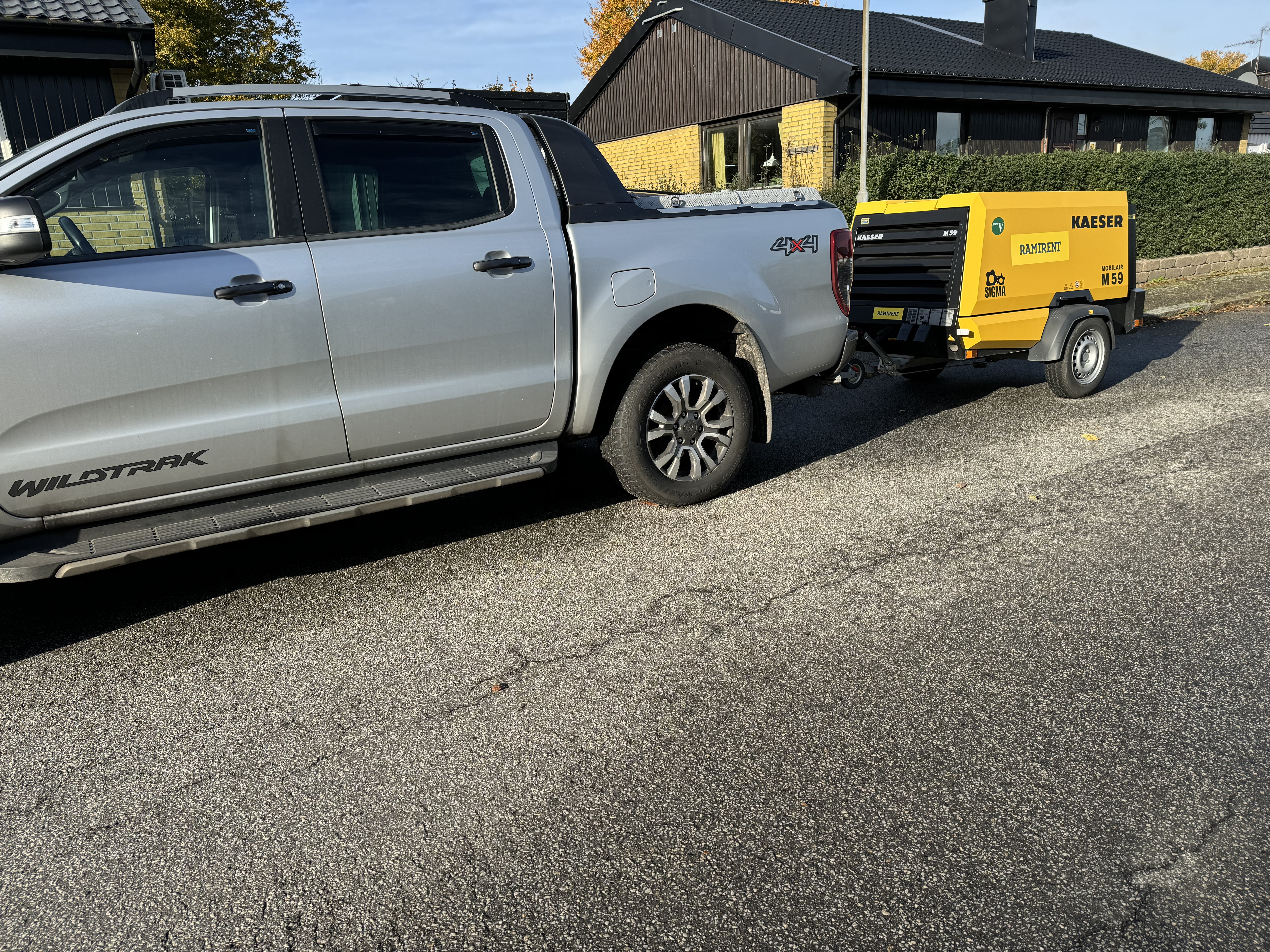 Kompressor för hösttömning av bevattningssystem