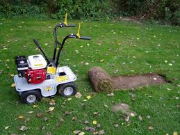 Torvskärning, borttagning av gräsmatta i Skåne