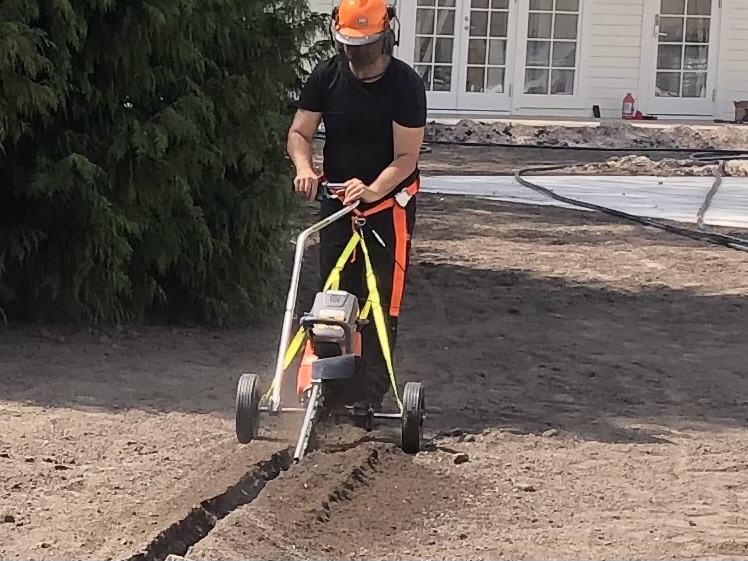 Automatisk bevattning i Höllviken